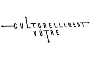 Logo pour le site Culturellement Vôtre, par Jérémy Zucchi (2020).