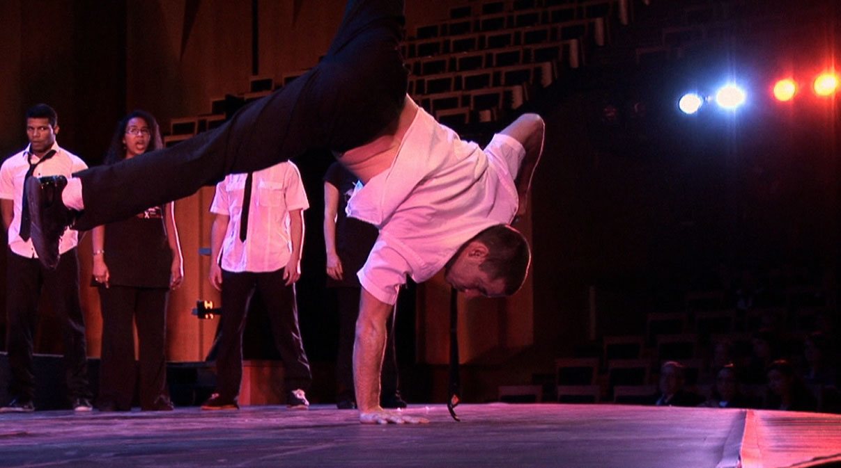 Maxime Vicente, danseur de la Cie Pockemon Crew.