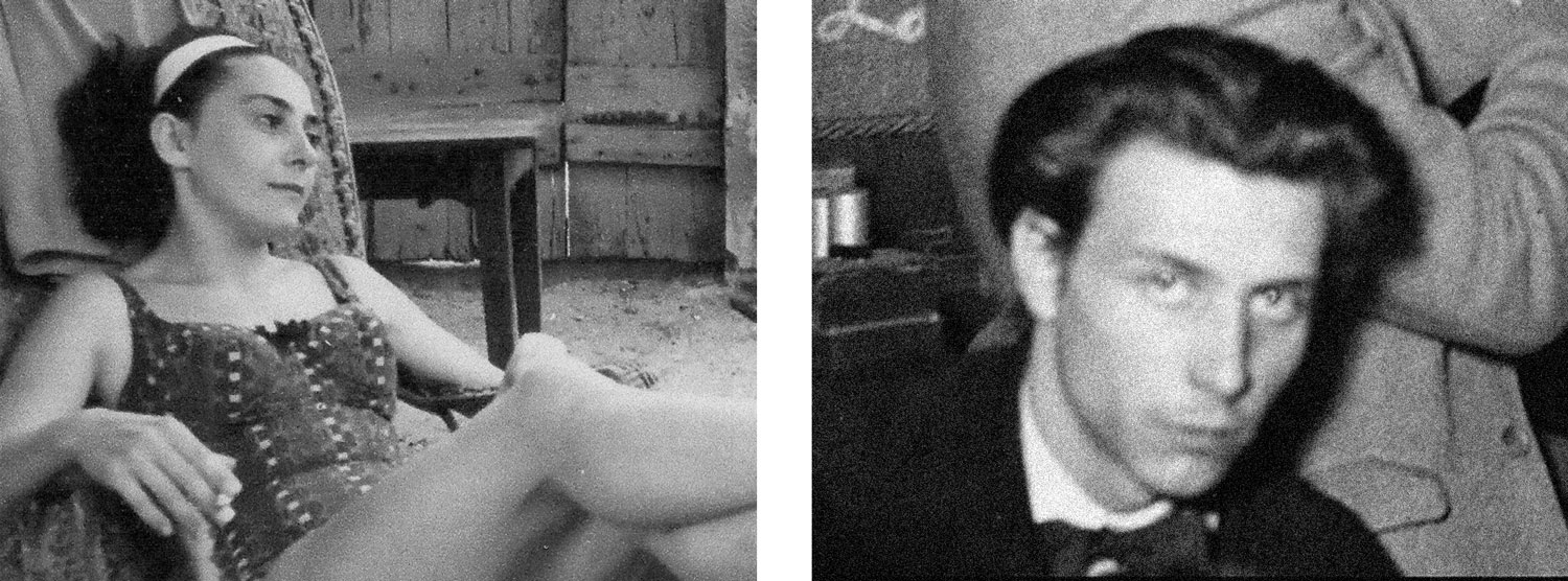 Michelle Bouix et Jean Janoir à l'époque de leur rencontre au Hot Club, à la fin des années quarante.