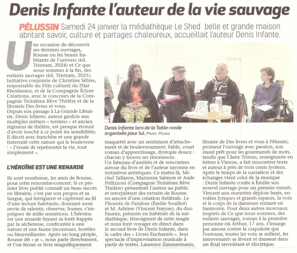 Article le réveil Denis Infante